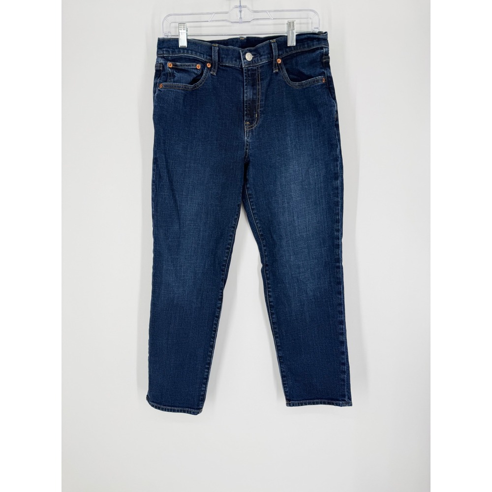 Gap‎ Womens Girlfriend Jeans 29 Boho Casual Relaxed Mid Rise Basic Minimalist